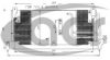 VAUXH 1618015 Condenser, air conditioning